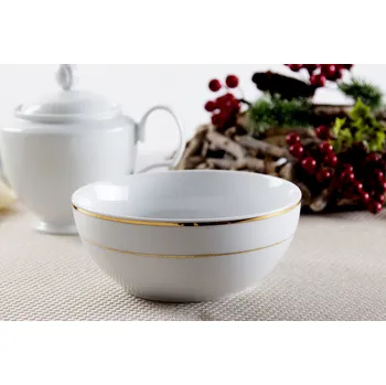 Porcelánová mísa / salátová mísa MARIAPAULA MODERNA GOLD 0,8 l