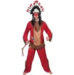Funny Fashion Pánský kostým Indián Red Hawk 56-58