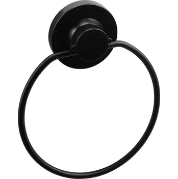 Držák na ručník CORNAT 3v1 Kruhový držák na ručník, černý