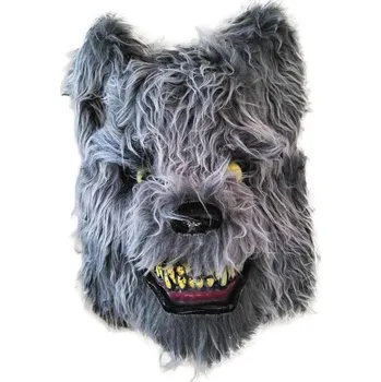 Karnevalová maska Funny Fashion Chlupatá maska Vlk