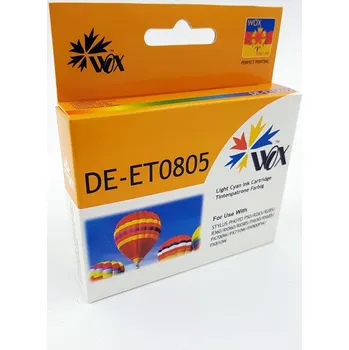 Náhradní inkoustová kazeta Wox Light Cyan EPSON T0805 C13T08054010