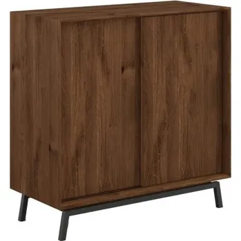 Komoda KATMANDU Barová komoda Modern Loft, dub, Tabák, rozměr 101x101x45cm