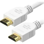 AlzaPower Core Premium HDMI 2.1 High Speed 8K 3m bílý