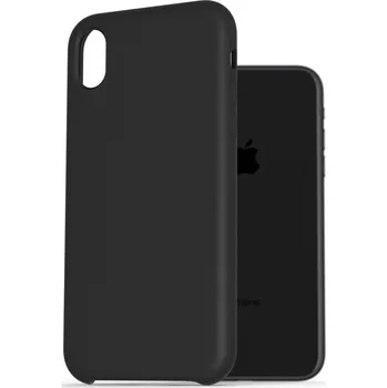 Pouzdro na mobilní telefon AlzaGuard Premium Liquid Silicone Case pro Apple iPhone Xr černé