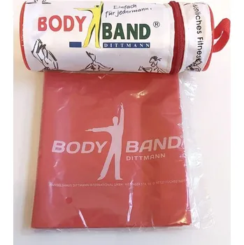 Pryž Sundo Rehabilitační guma / Pružný pás Power Up pro posílení a rehabilitaci, Lehká, délka 2,5 m