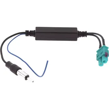 Autoanténa Hizpo dvojitá double Fakra konektor, anténní adaptér se zesilovačem