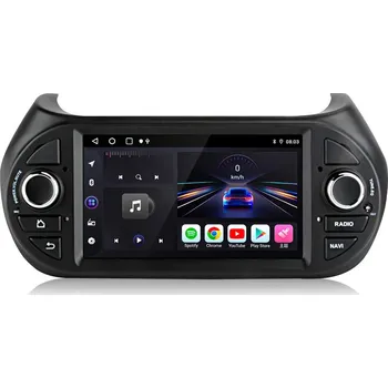 Autorádio Ossuret Autorádio Fiat Fiorino 2007-2011, CarPlay, Android, GPS, WiFi, DSP, DAB+, RDS