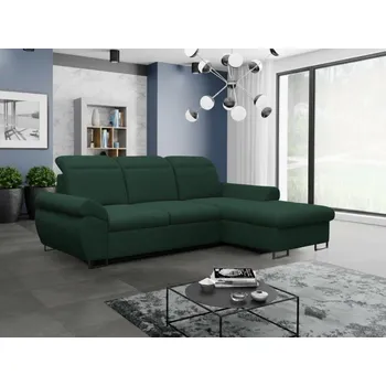 Sedací souprava Rozkládací sedací souprava do L - Santana - zelená Varianta: Pravá