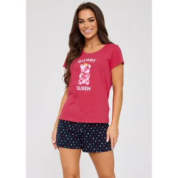 Dámské pyžamo CORNETTE Valentýnské pyžamo 628/333-Gummy-Queen Barva: 333, Velikost: L