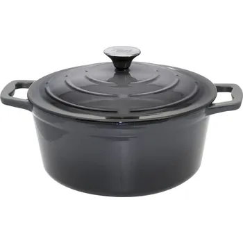 Hrnec ELO Hrnec s poklicí litinový 26 cm, šedý