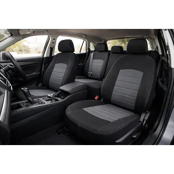 Potah sedadla CAPPA Autopotahy Florencie Škoda Octavia IV, černé/šedé