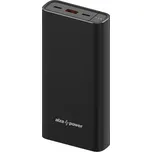 AlzaPower Metal Gen2 20000mAh Power Delivery (22,5W) černá