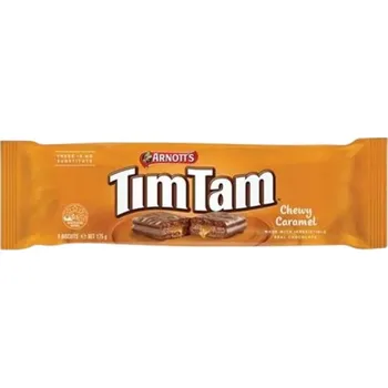 Sušenky Tim Tam Chewy Caramel 175g Arnott's