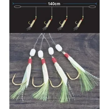 Aquantic Köhler Spezial 4/0 2 × 0,70 mm 140 cm