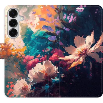 Pouzdro na mobilní telefon iSaprio Flip pouzdro Spring Flowers pro Samsung Galaxy S25+
