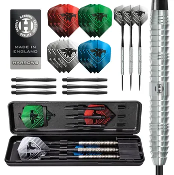 Harrows Sabre 90% Wolframová ocel sada šipek 22 g 24 kusů
