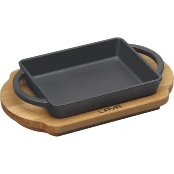 Pánev LAVA METAL Litinová miska s podstavcem 12x15 cm