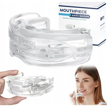 ÚSTNÍ VLOŽKA PRZECIW CHRAPANIU NASTAVITELNÁ PC+EVA PRO KLIDNÉ DÝCHÁNÍ