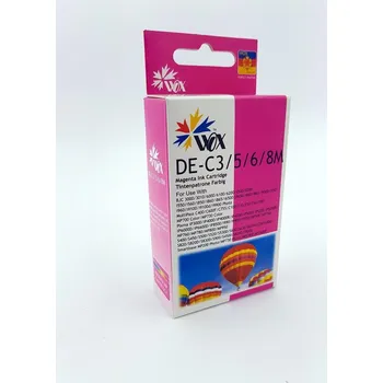 Inkoustová kazeta Wox Magenta Canon BCI3EM / BCI6EM náhradní 4481A002