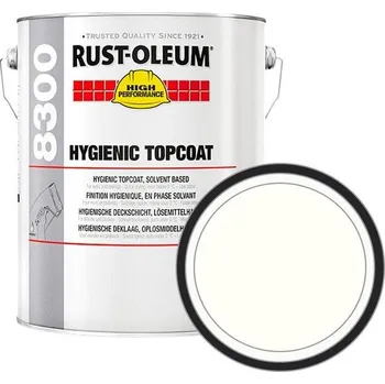 barva na zeď Rust-Oleum Protiplísňový nátěr 8300 Hygienic Top Coating 20 l, bílá