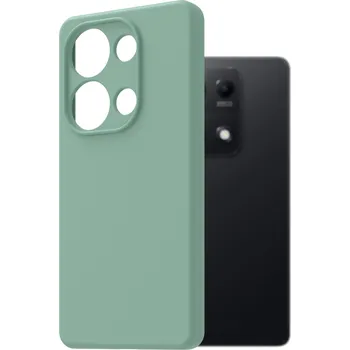 Pouzdro na mobilní telefon AlzaGuard Premium Silicone Case pro Xiaomi Redmi Note 14S světle zelený