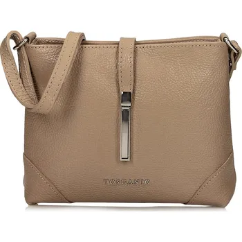 Kabelka Toscanio kabelka přes rameno přírodní lícová kůže béžová