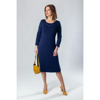 Dámské šaty FAVAB Dámské tmavěmodré šaty KALISA 3/4 106 Velikost výrobku: L