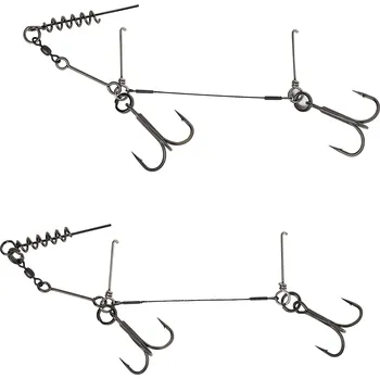 Savage Gear 1x7 Titanium Corkscrew Stinger Velikost 1/0 23kg