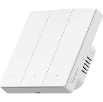 vypínač SONOFF SwitchMan Smart Wall Switch-M5 Matter (White), 3 gang