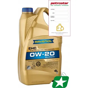 Motorový olej Motorový olej Ravenol 4 l 0W-20
