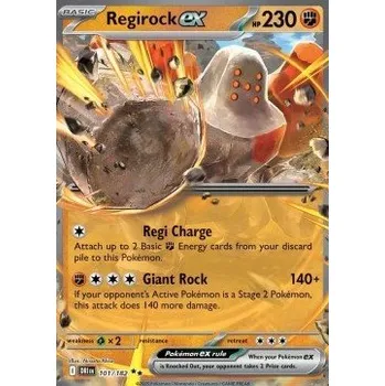 Karetní hra POKÉMON Regirock ex (DRI 101)