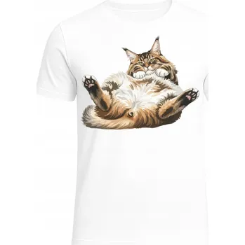 Dívčí tričko Dětské tričko ke Dni koček do školy a školky - Skvělý vzor 128-134