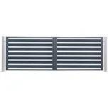 Brána křídlová s lamelami I