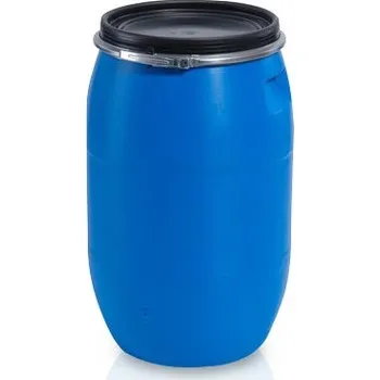 Sud Plastový sud s odnímatelným víkem a pákovým uzávěrem 220 L