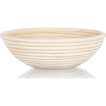 chlebník BANQUET NATURAL Ošatka 25 × 25 × 8 cm kulatá na kynutí chleba