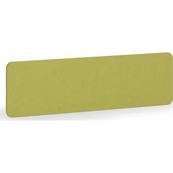 Obklad Akustický paraván na stůl, textilní povrch, 140 x 40 cm, zelená