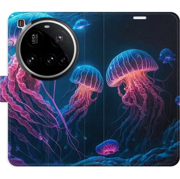 Pouzdro na mobilní telefon iSaprio Flip pouzdro Jellyfish pro Xiaomi 15 Ultra