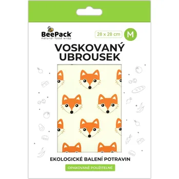 Termobox BEEPACK Voskovaný ubrousek Lišky, M