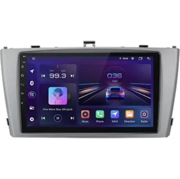 Auto Hi-Fi Hizpo 2din Autorádio pro Toyota Avensis 2008-2015 Android s GPS navigací, WIFI, Stříbrná