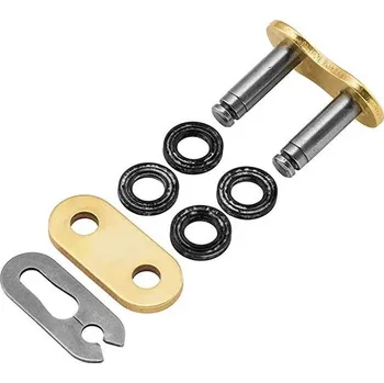 Železářství D.I.D Chain Závlačková spojka řetězu 520ATV2 FJ zlatý/černý