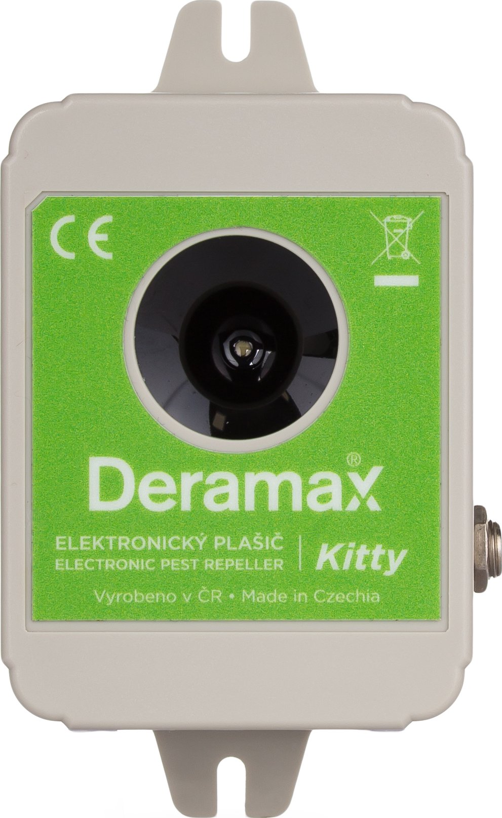 Deramax.cz Deramax®-Kitty - Ultrazvukový plašič (odpuzovač) koček, psů a divoké zvěře