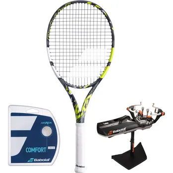 Míčový sport Tenisová raketa BABOLAT PURE AERO TEAM 2023 VYPLETENÁ - GRIP 4