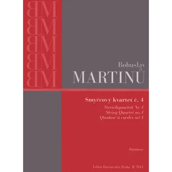 Smyčcový kvartet č. 4 Kniha