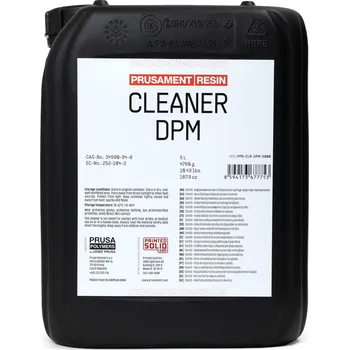 Příslušenství k 3D tiskárně Prusa Research Prusament Resin Cleaner DPM 5 l – rozpouštědlo pryskyřice pro SLA 3D tisk