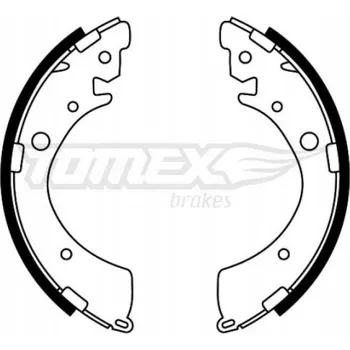 Brzdová čelist Tomex TX 22-40 Sada brzdových čelistí