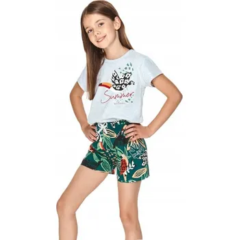 TARO Dívčí pyžamo Sonia 2711 šedé, velikost 110