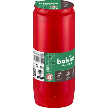 Svíčka BOLSIUS náplň do kahanců olejová RC4 červená 238 g