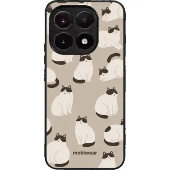 Mobiwear Glossy lesklé pouzdro na Xiaomi 15T kočičáci