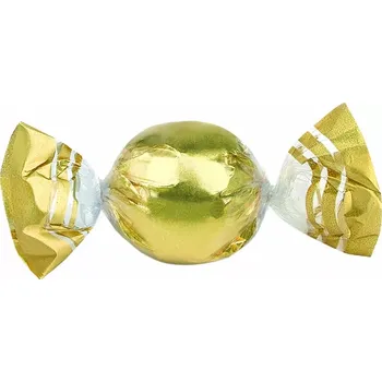 Cukrovinka Chocoland Festival zlaté pralinky s lískooříškovým krémem 1 kg