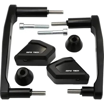 Rám pro motocykl SEFIS TECH padací protektory Kawasaki Z900 - Barva : Černá